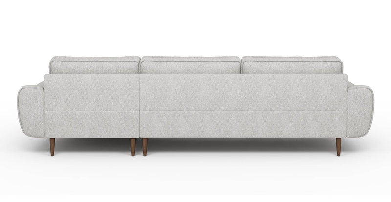 Klem 306 x 171 Sektional Holzbein - Gewebe