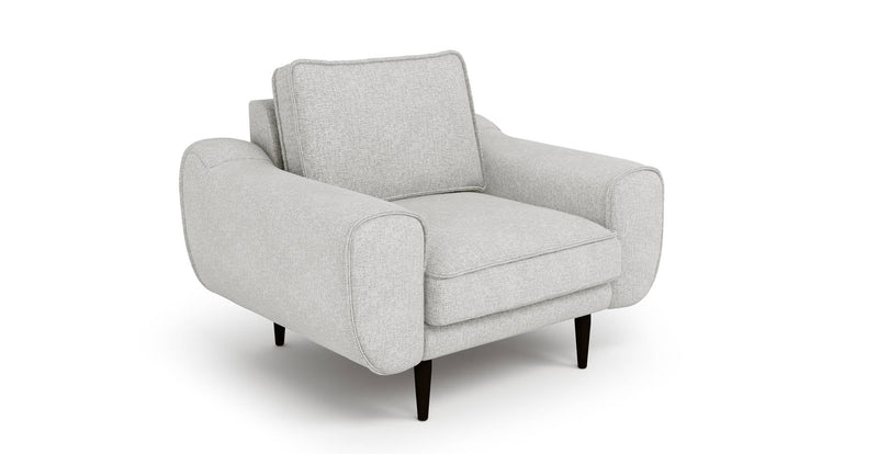 Klem Sessel Holzbein - Gewebe