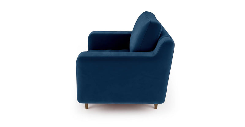 Modsy Armchair Wooden Leg - Velvet