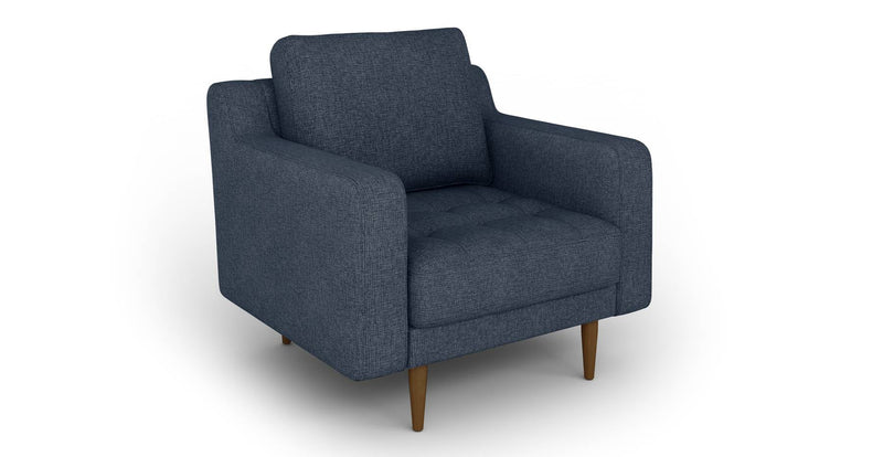 Modsy Armchair Wooden Leg - Woven