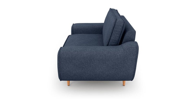 Klem Loveseat Holzbein - Gewebe
