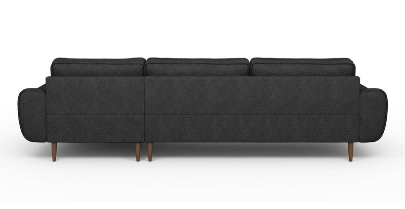 Klem 306 x 171 Sektional Holzbein - Gewebe