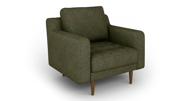 Modsy Armchair Wooden Leg - Woven