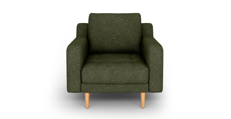 Modsy Armchair Wooden Leg - Woven
