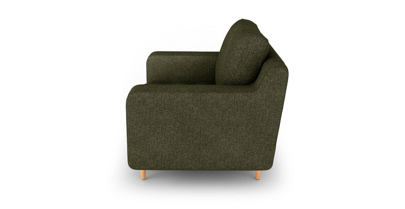 Modsy Armchair Wooden Leg - Woven