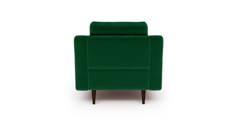 Modsy Armchair Wooden Leg - Velvet